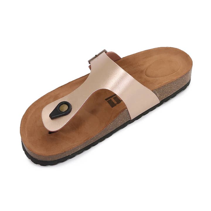 T-rem bløde kork flip flops sandaler for engroshandel hos Shop Lev