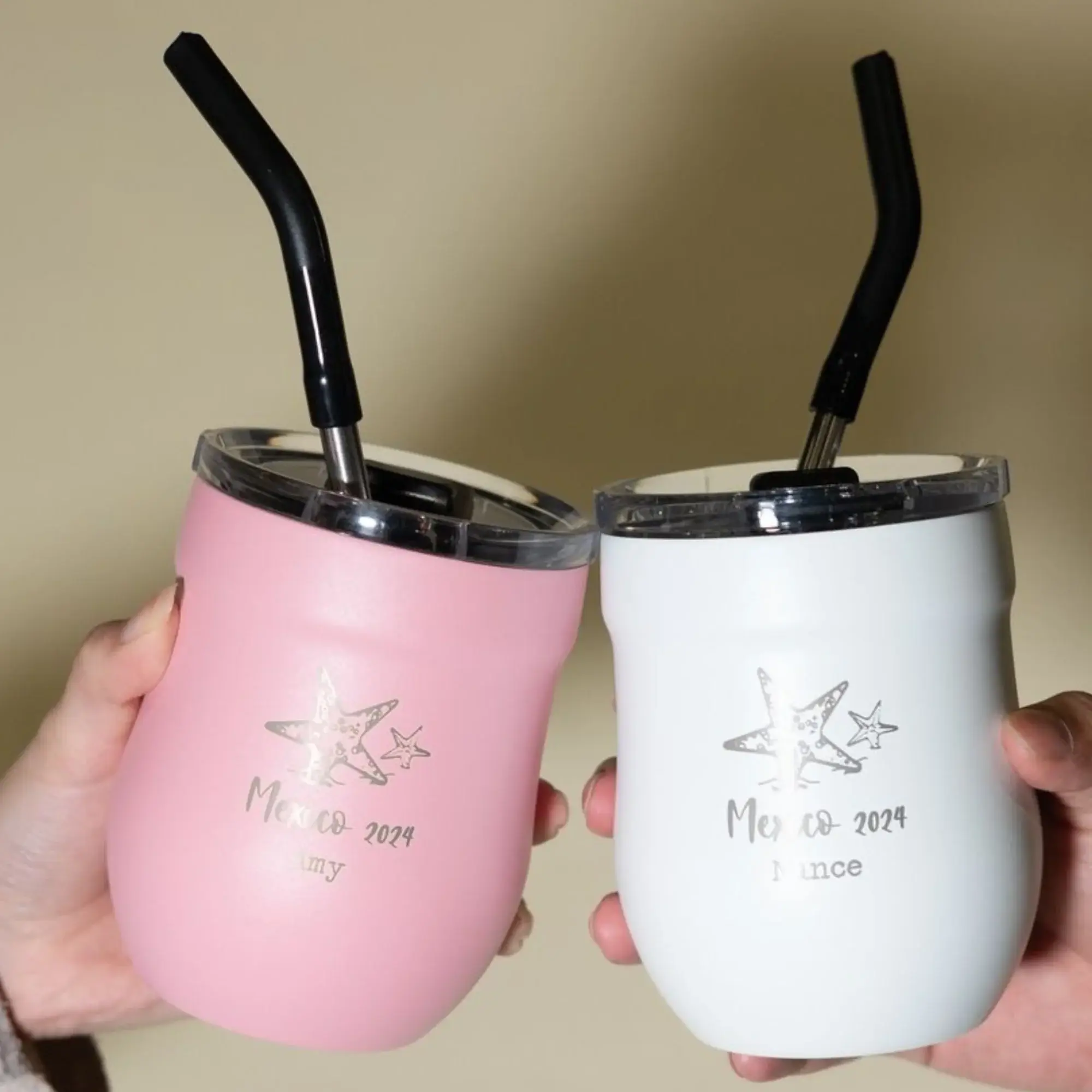 LAMOSE - Venta al por mayor Vaso termo - Vaso de vino grabado con logotipo de empresa Tumbler aislado personalizado6