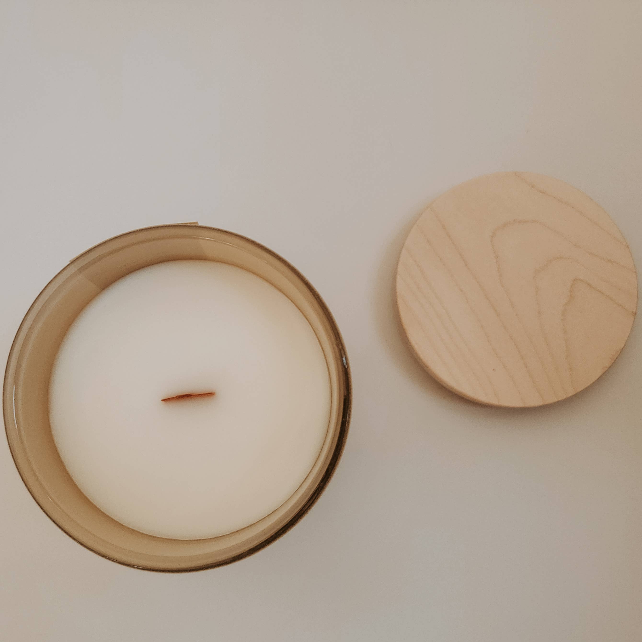 The Moonstone Candle Co. - Wholesale Jar/Filled Candle - Salted Honey +  Pistachio Natural Coconut Wax Candle2