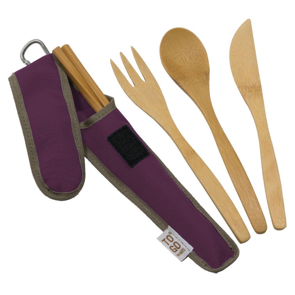 ChicoBag & To-Go Ware - Wholesale Travel Utensil Set - To-Go Ware Bamboo Utensil Set - Classic4