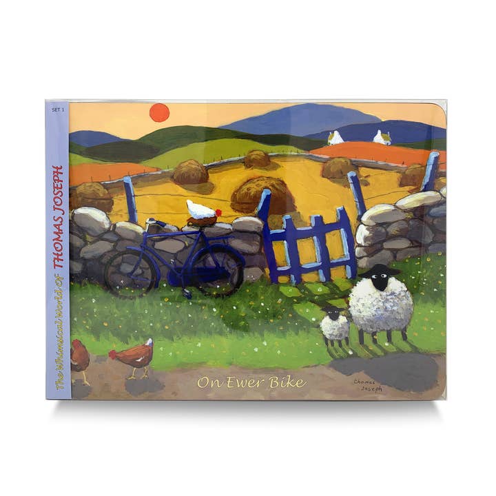 Table Mat Set 1 - Thomas Joseph for wholesale by The Whimsical World of Thomas Joseph