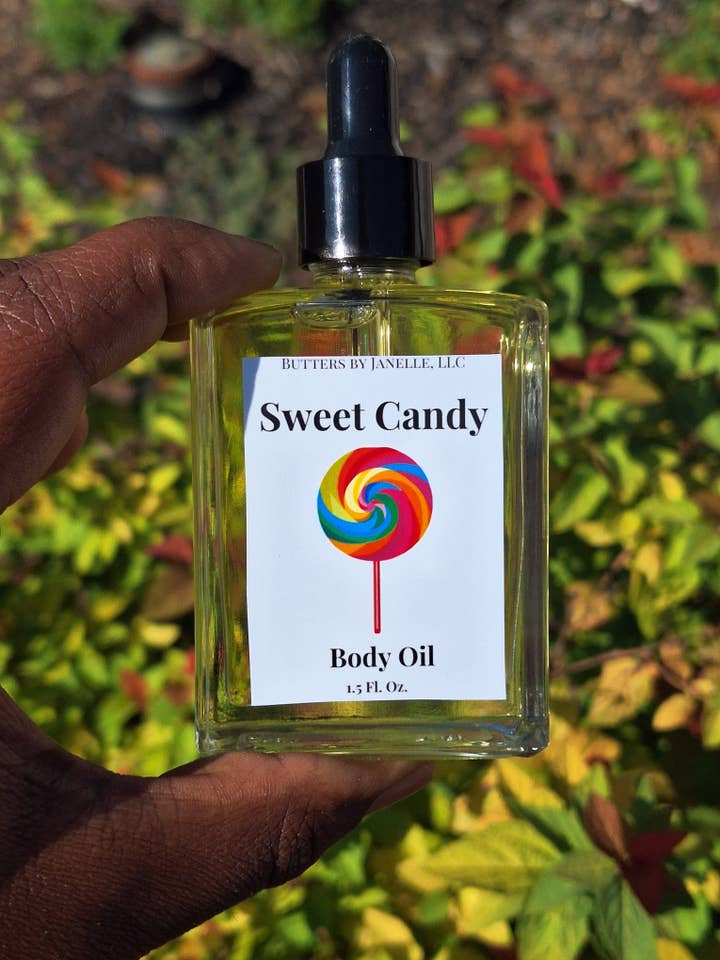 Sweet Candy Body Oil for wholesale by Butters by Janelle