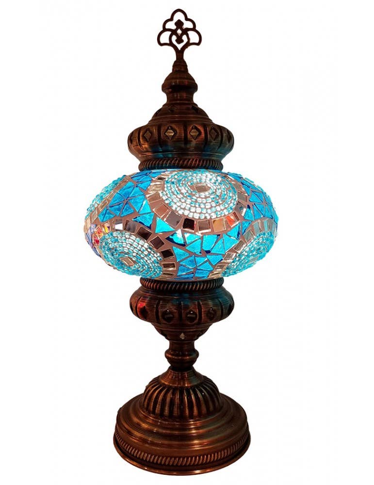 Natto USA - Wholesale Accent/Desk Lamp - Mosaic Sultan Lamps 6" TLS62