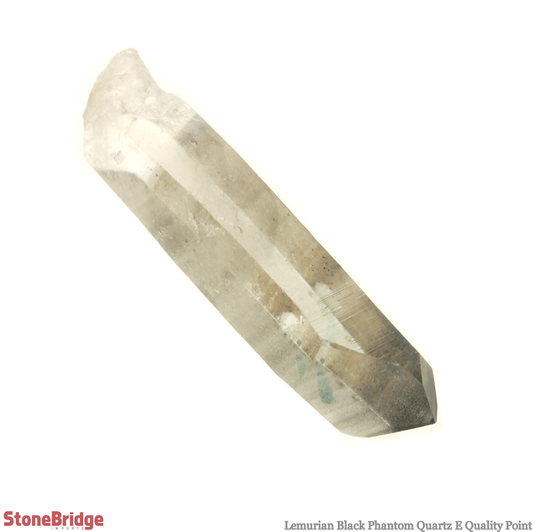 Stonebridge Imports - Wholesale Spiritual Stone/Crystal - Lemurian Black Phantom Point #12