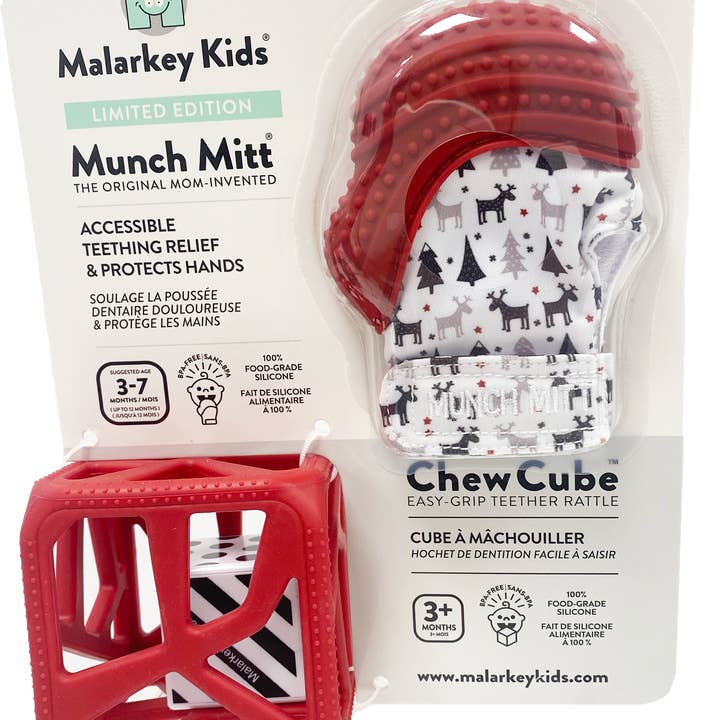 Malarkey Kids - Wholesale Teether (Not Clip-On) - Baby - Limited Edition Holiday Gift Packs0