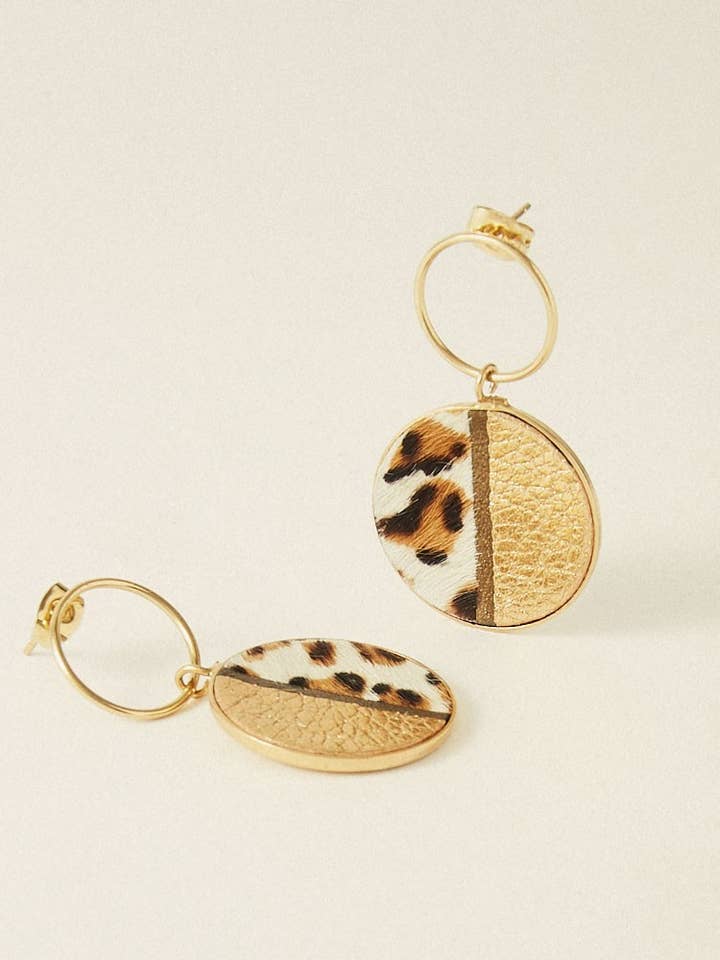 Gold plated earrings - Sweet Oli for wholesale by FlowersforZoe