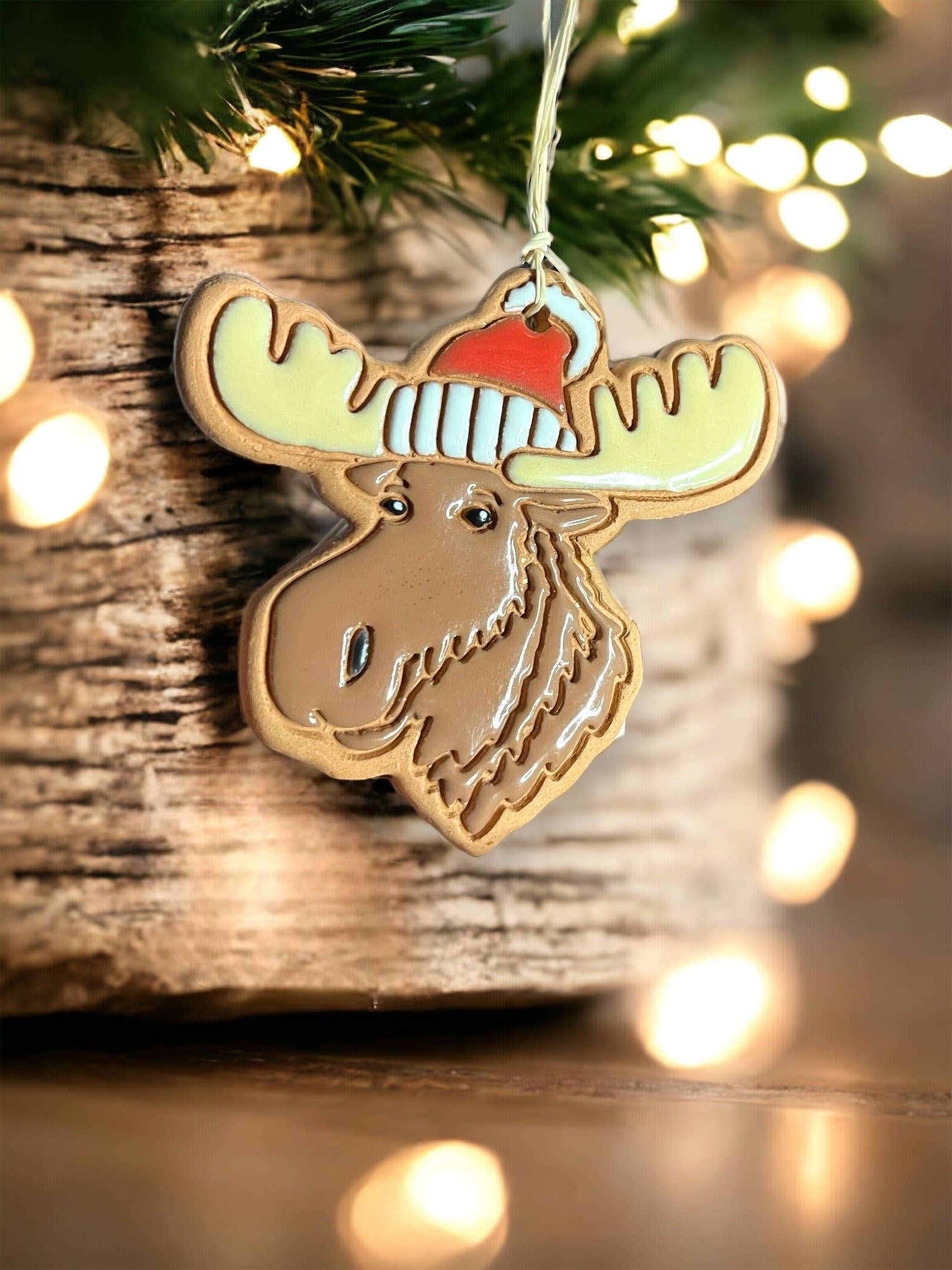 Little Clay Hen - Wholesale Ornament - Moose Artisanally Crafted Ornament