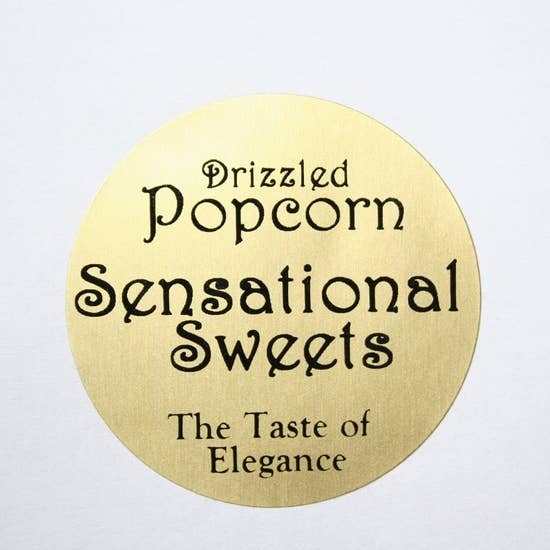 Sensational Sweets - Wholesale Popcorn - Gourmet Chocolate Drizzled Popcorn- 1.5 oz Bag w/Bow (PC025)8