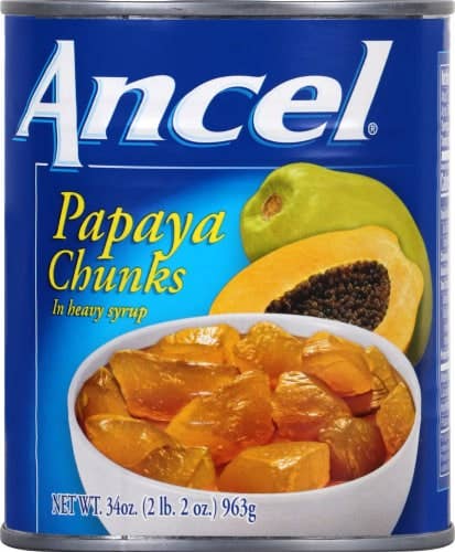 L&F Universal Goods – Großhandel Fruchtsnacks – Ancel Papaya-Stücke 12/34OZ0