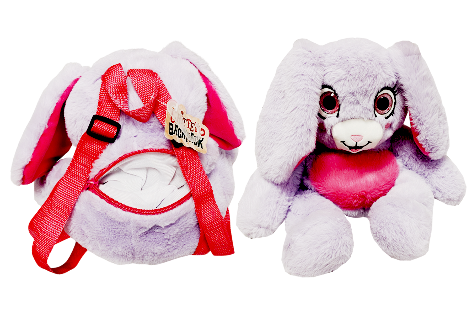 Novelty Brands - Wholesale Backpack - Kids - Critter Plush Backpack Floor Display - 18PC/Display2