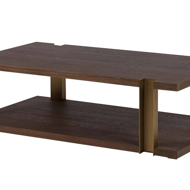 Sofabord i MDF og rustfrit stål. Noblesse 130x70x38 cm for engroshandel hos Ethan Chloe - GARPE GROUP - GARCIA PÉREZ Y CÍA S.L.