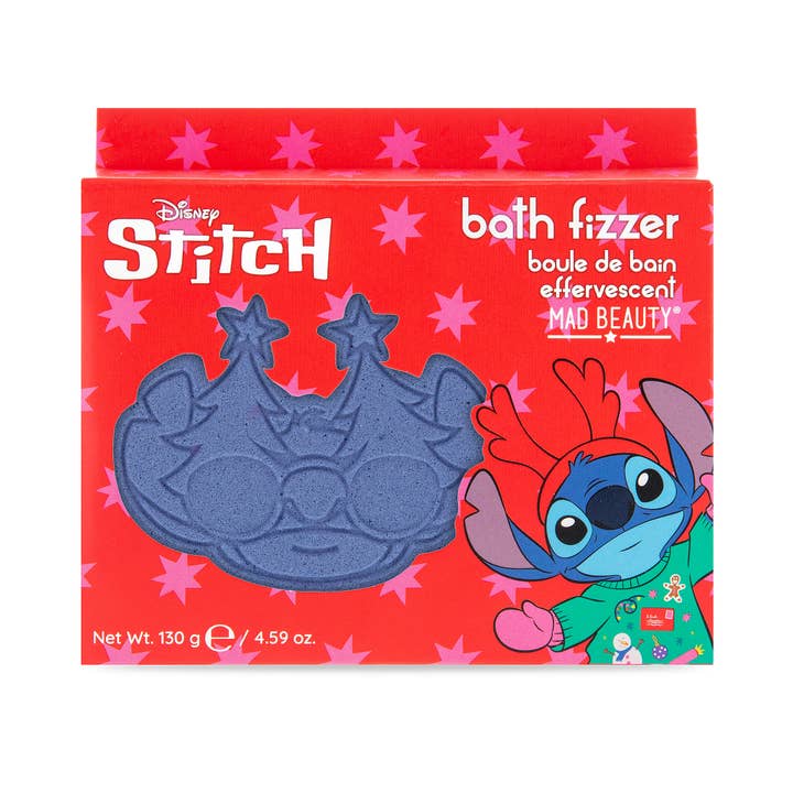 Mad Beauty USA LLC - Wholesale Bath Bomb/Fizz - Mad Beauty Disney Stitch At Christmas Fizzer