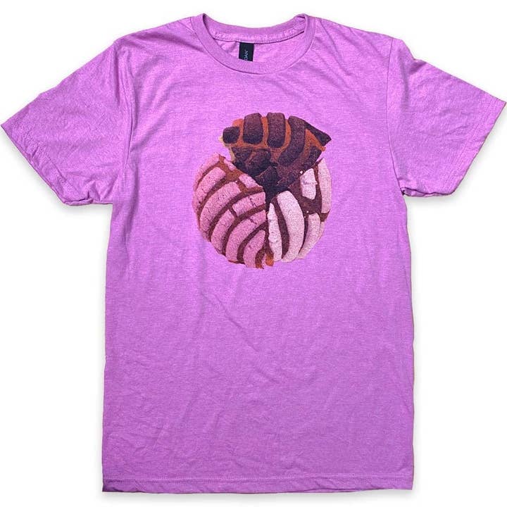 Concha Pan Dulce Unisex Adult Poly-Cotton Tee for wholesale by BarbacoApparel