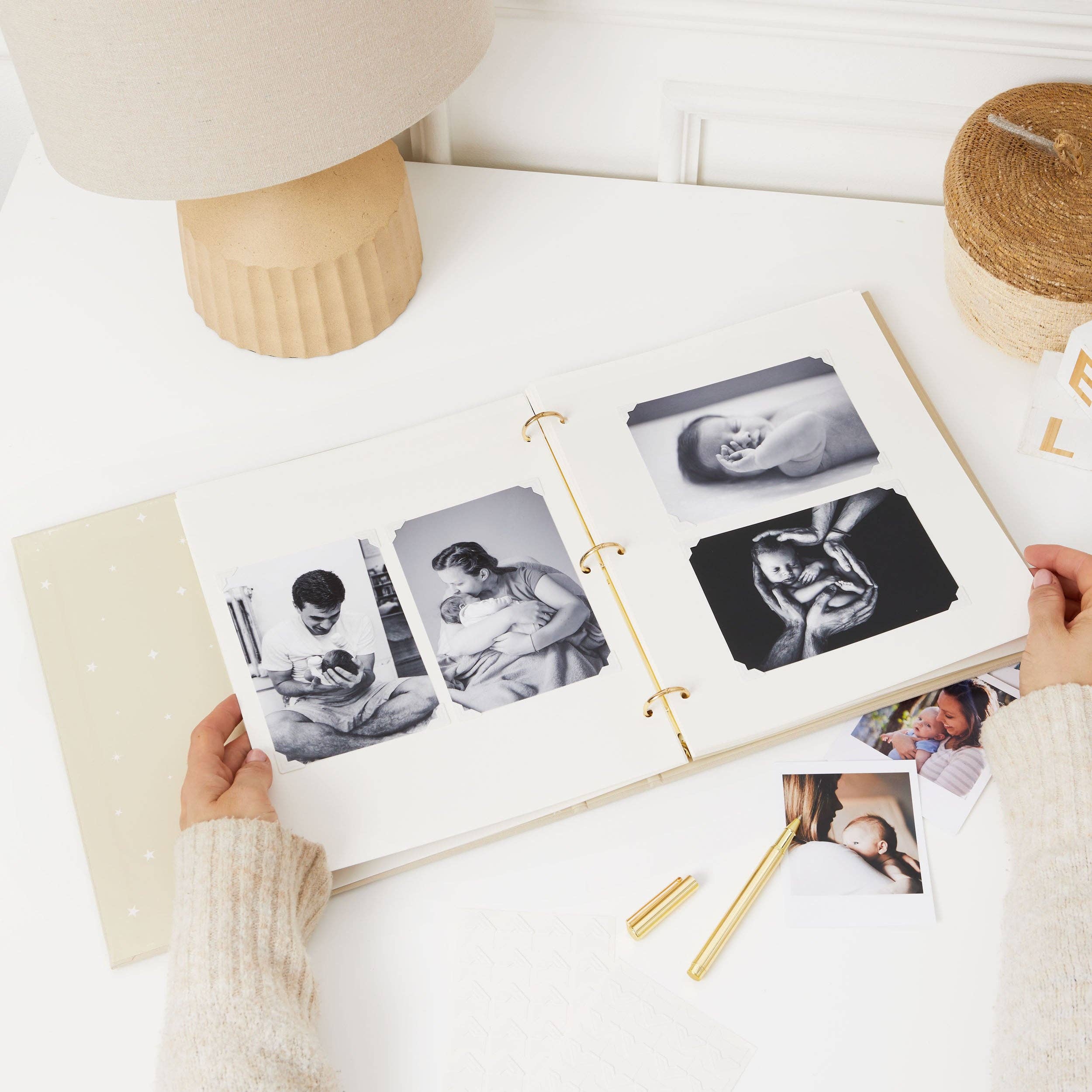 Blush And Gold - Wholesale Fotoalbum - Kinderen en baby - Mijn eerste jaar (geboorte tot 1 jaar) safari - fotoalbum10