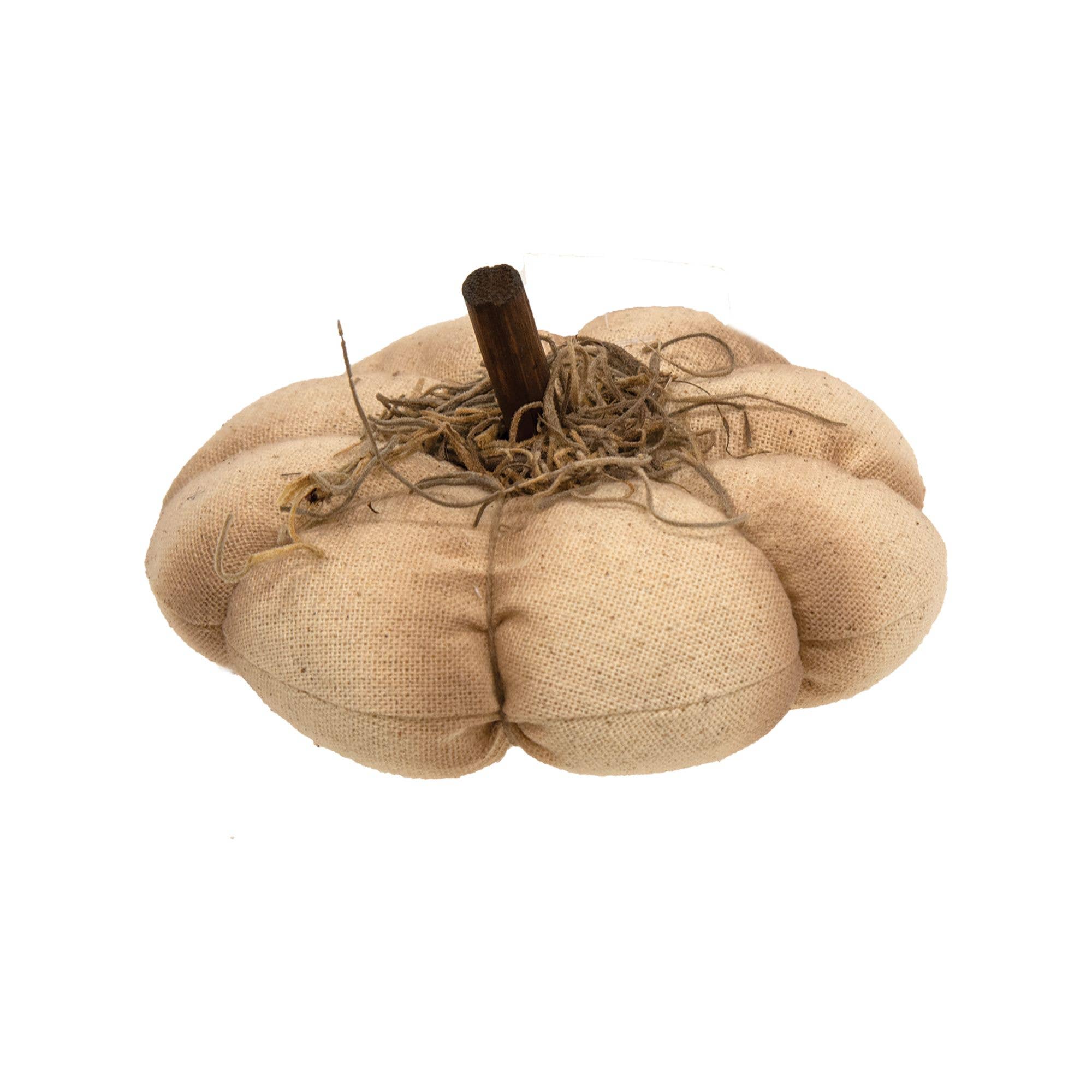 The Hearthside Collection – Großhandel Tischdeko – Mossy Natürlicher Kürbis, 5,25"