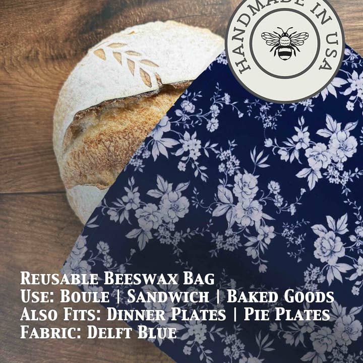 Five Oaks Farm – Großhandel Verpackung/Beutel zur Aufbewahrung von Lebensmitteln – Brotbeutel | Bienenwachsbeschichtet3