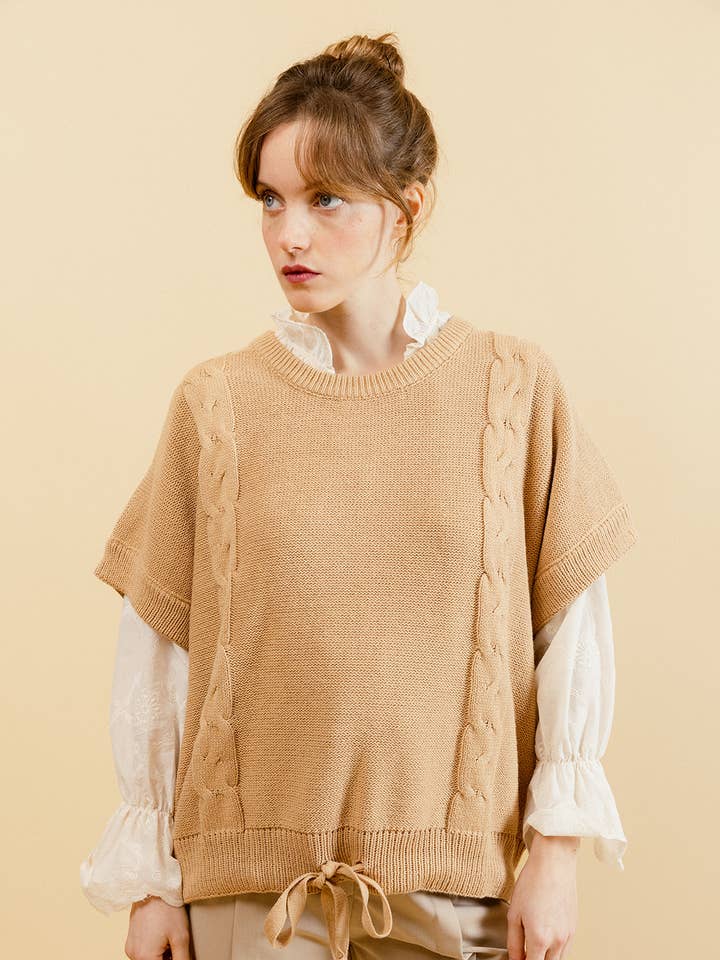 CRISTINA ZIEHEN SS MANCHE UNTERE SPANNUNG ANZIEHEN für den Großhandel von EMILIE K