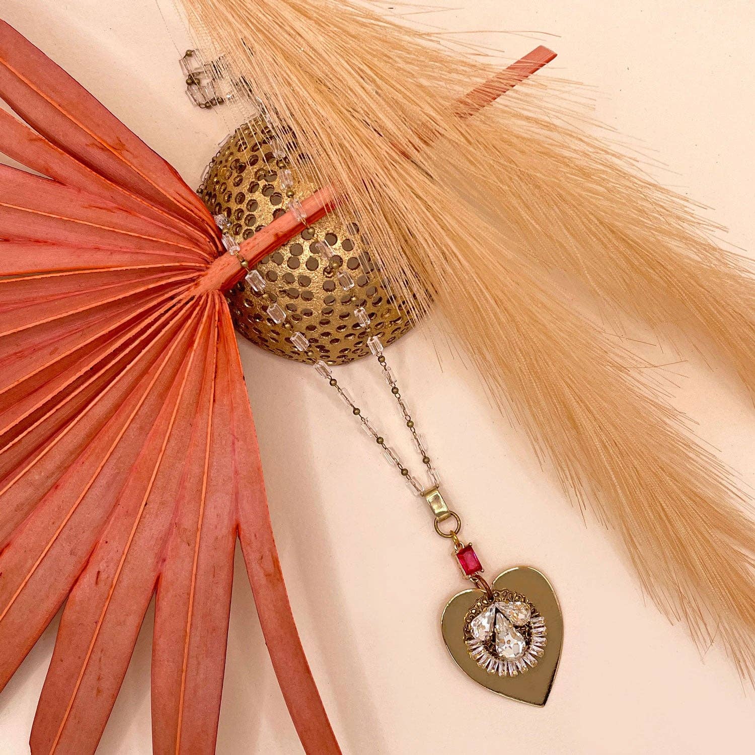 Susi di Re - Wholesale Pendant/Charm Necklace - Teodora Long Crystal Necklace0