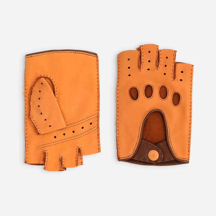 Glove Story - Wholesale Gloves - Unisex - Driving gloves lambskin leather-unlined-22116NF5