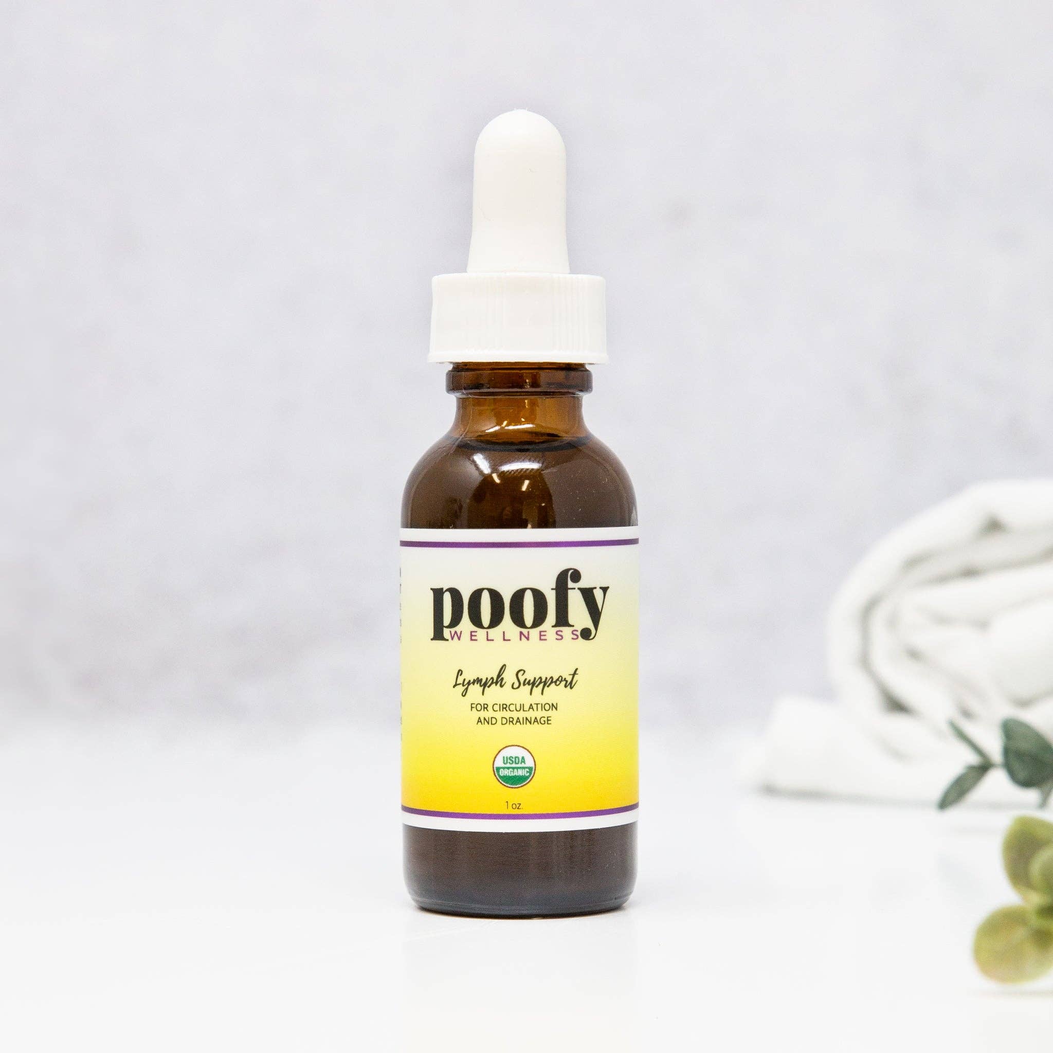 Poofy Organics – Engroshandel Kosttilskud og vitaminer – Lymfestøtte Økologisk