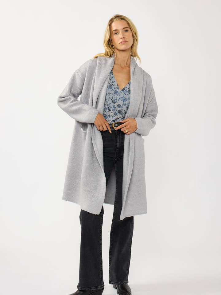 Cozy Oversized Two Pocket Coatigan for wholesale by Lovestitch