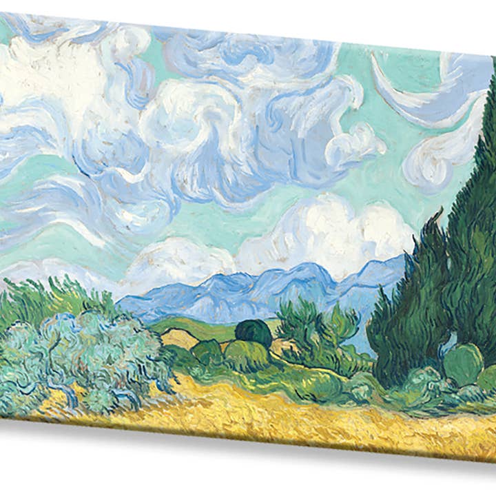Van Gogh - Wheatfield With Cypresses as a Myne Card for wholesale by Myne Cards