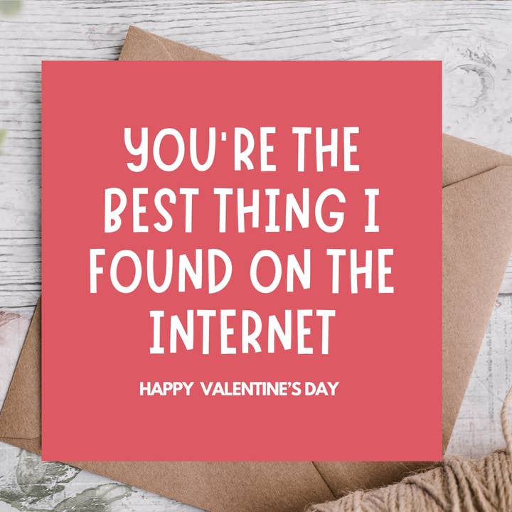 Best Find Online Funny Valentine’s Day Card for wholesale by Highgrove Cards