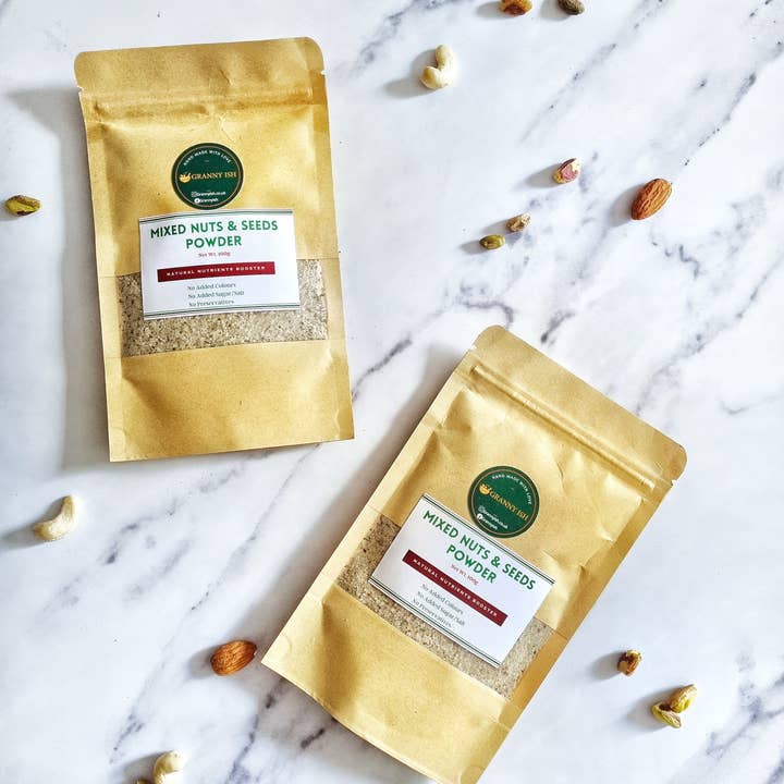 Grannyish – wholesale Protein/superfood powder – Mixed Nuts & Seeds Powder- Healthy Powdered Mix0