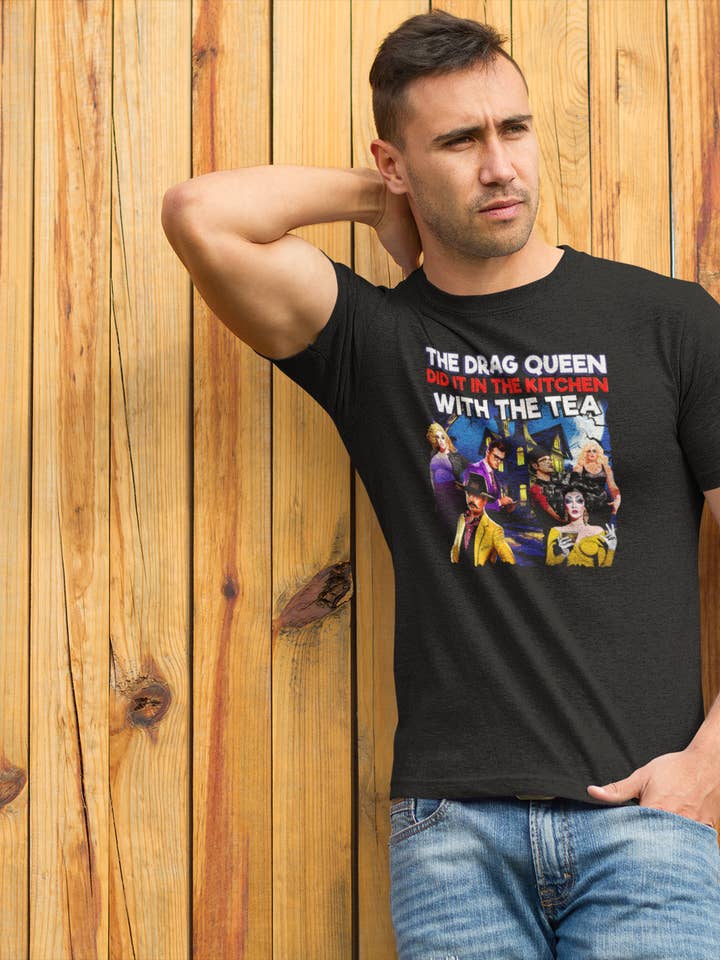 Heather Black Drag queen did it in the Kitchen with the Tea! Fierce & Fun for wholesale on Faire2