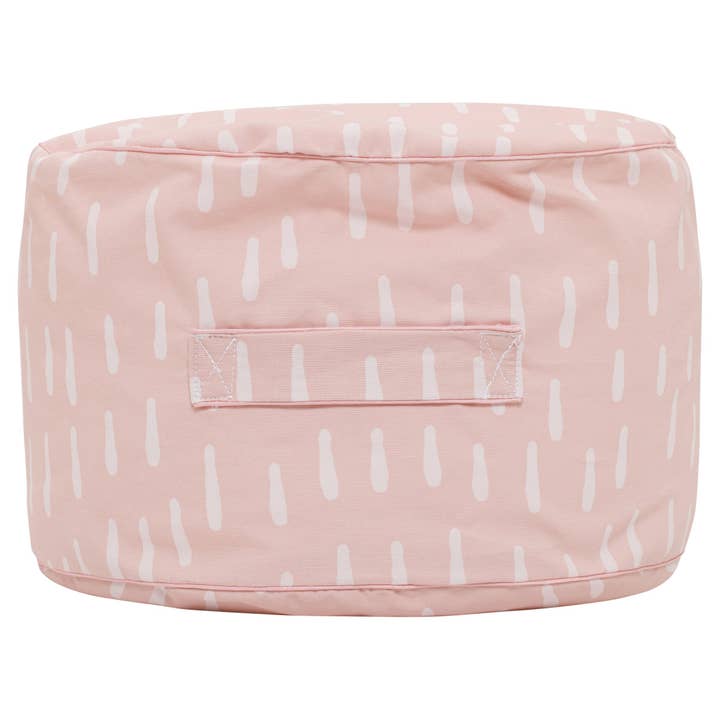 Housse de pouf Raindrops - Rose pour la vente par Play Pouch USA