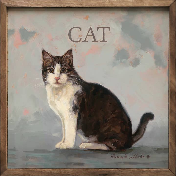 Kendrick Home - Wholesale Art Print - Clive The Cat