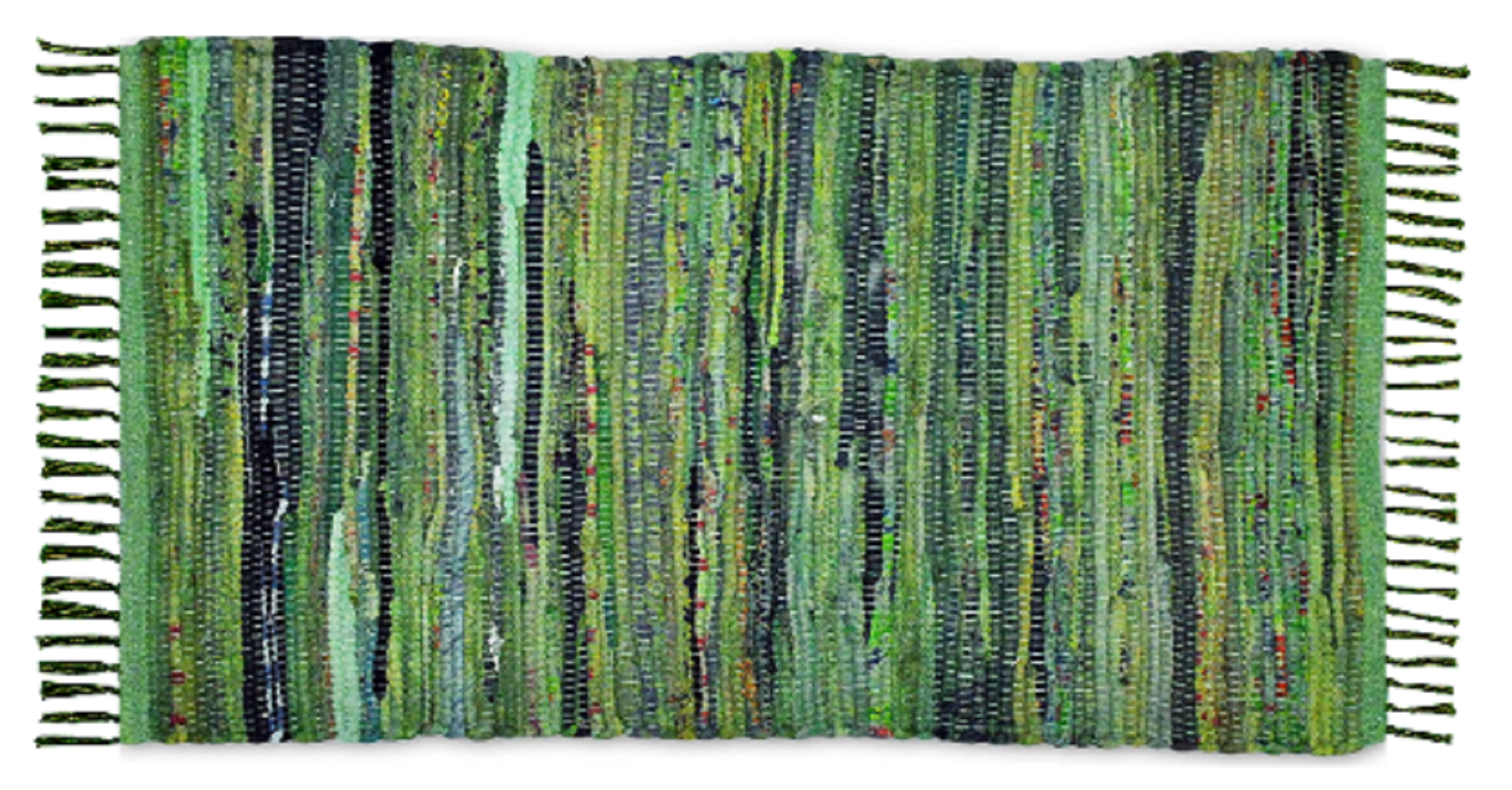 COZY HOMES COLLECTION - Wholesale Area Rug - Handmade Cotton Chindi Rug Rag 3'X5' with Tassel fringes4