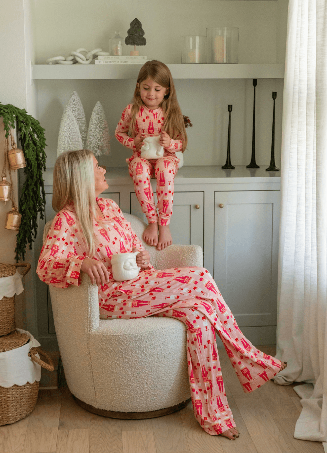 PB & Grape - Wholesale Sleepwear Set - Women's - Women's Pink Nutcrackers Set3