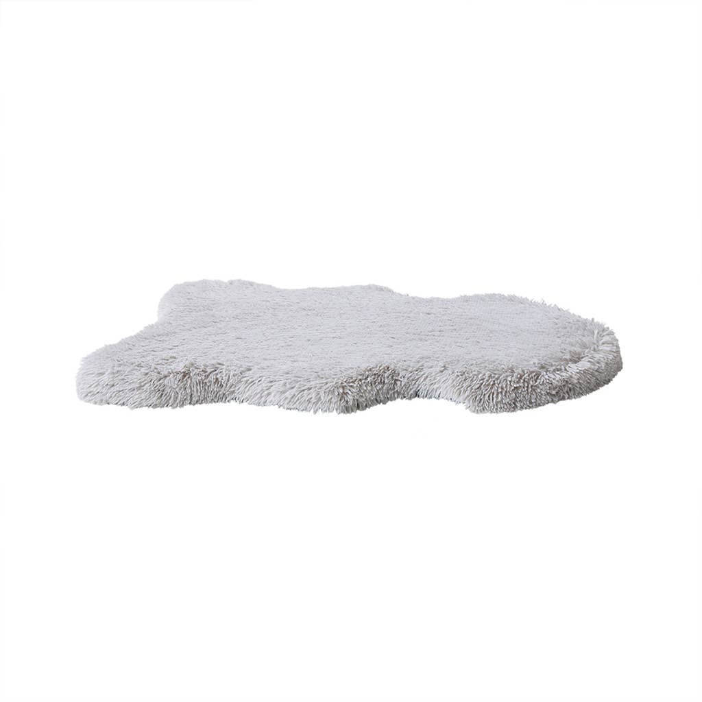 Olliix - Wholesale Pet Bed - Dog - Faux Fur Orthopedic Dog Bed Rug with Cover, Grey6