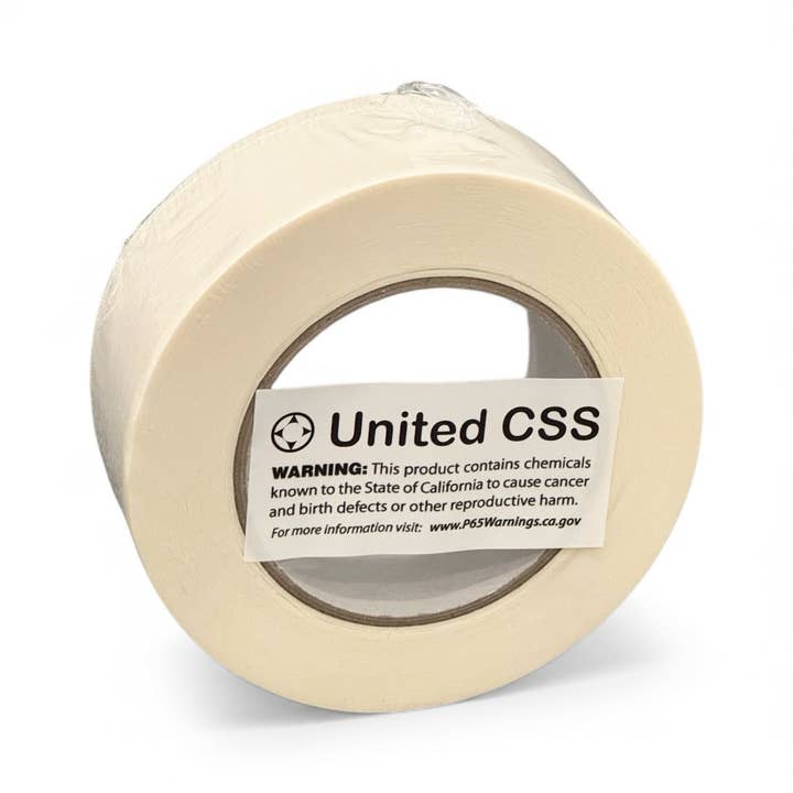 2" Masking Tape White 60yards for wholesale by UNITED CSS LLC