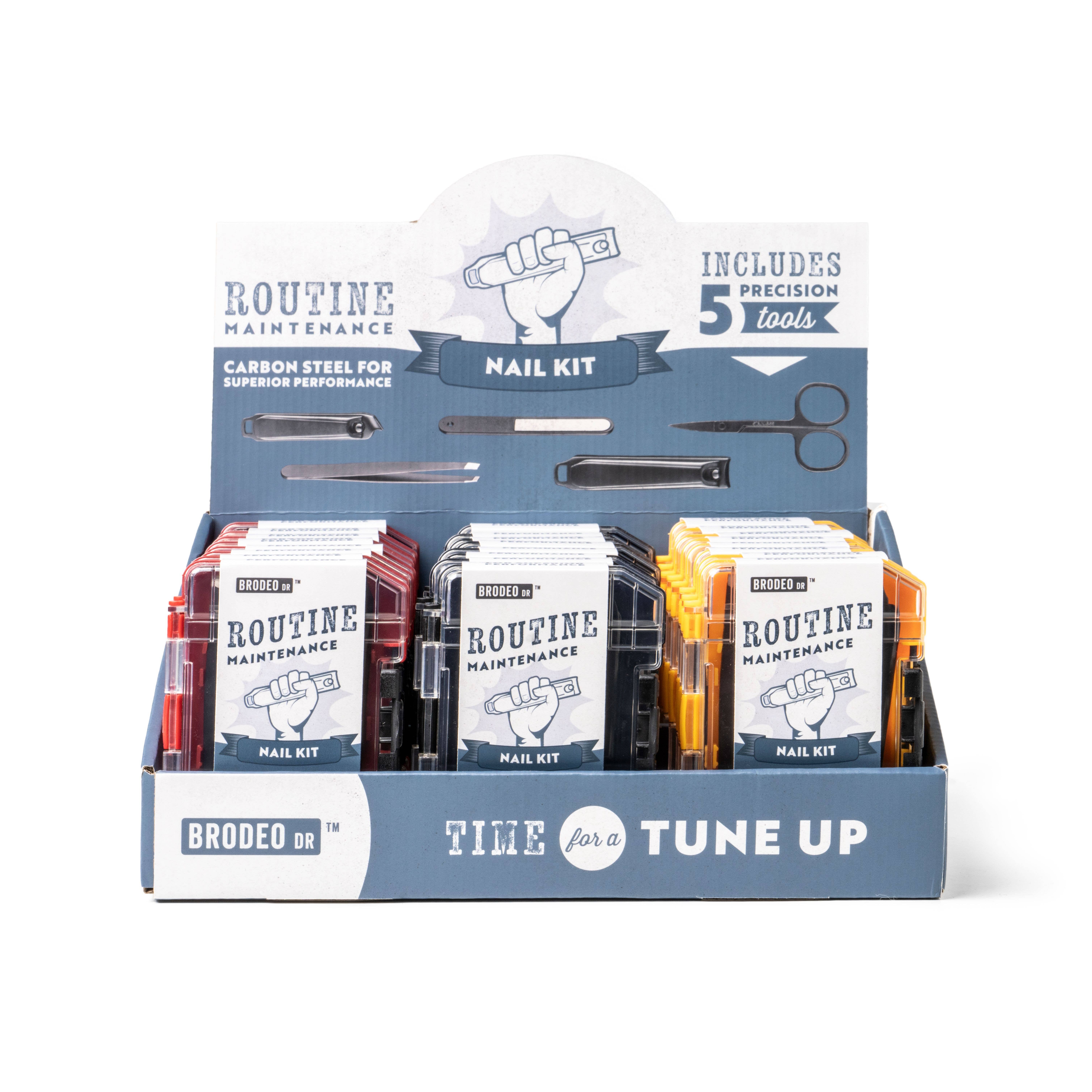 DM Merchandising - Vendita all'ingrosso Set per manicure - Brodeo Drive kit di manutenzione routine per unghie1