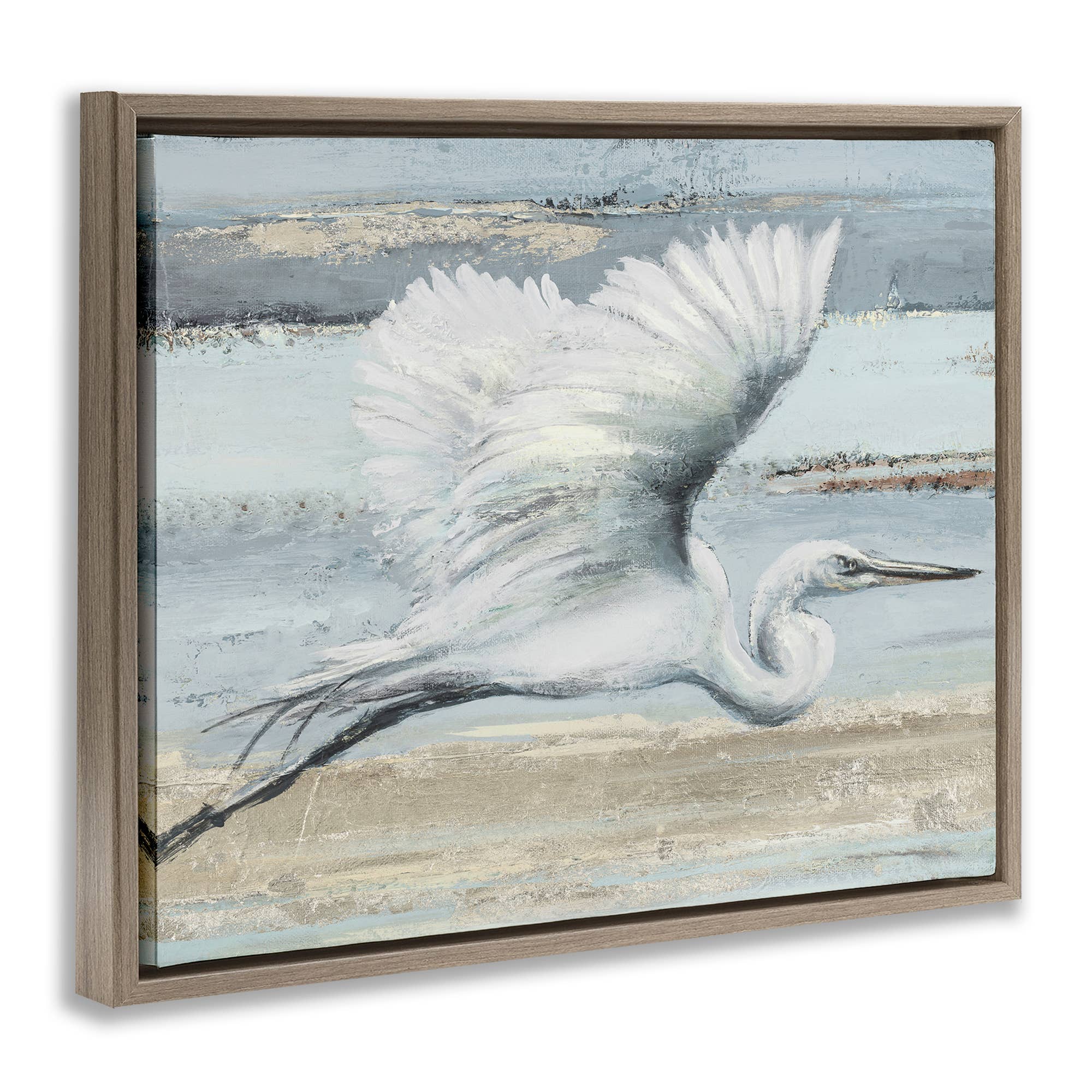 Stupell Industries - Wholesale Wall Sign - Soaring Great Egret - Framed Wall Art18