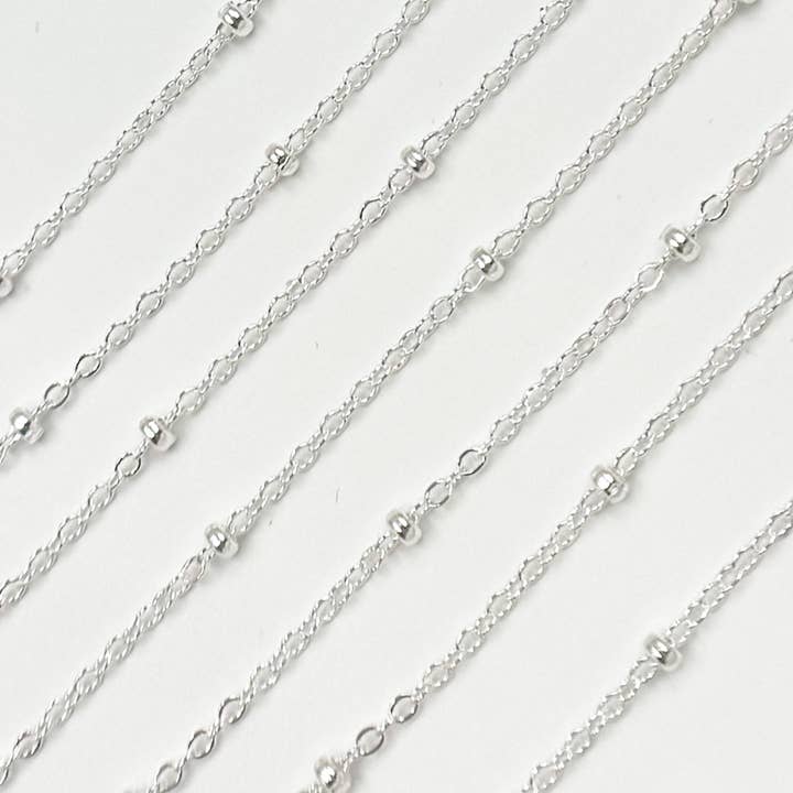 Jewels & Chains - Wholesale Link & Chain Necklace - 1381SS. Sterling Silver Satellite Chain1