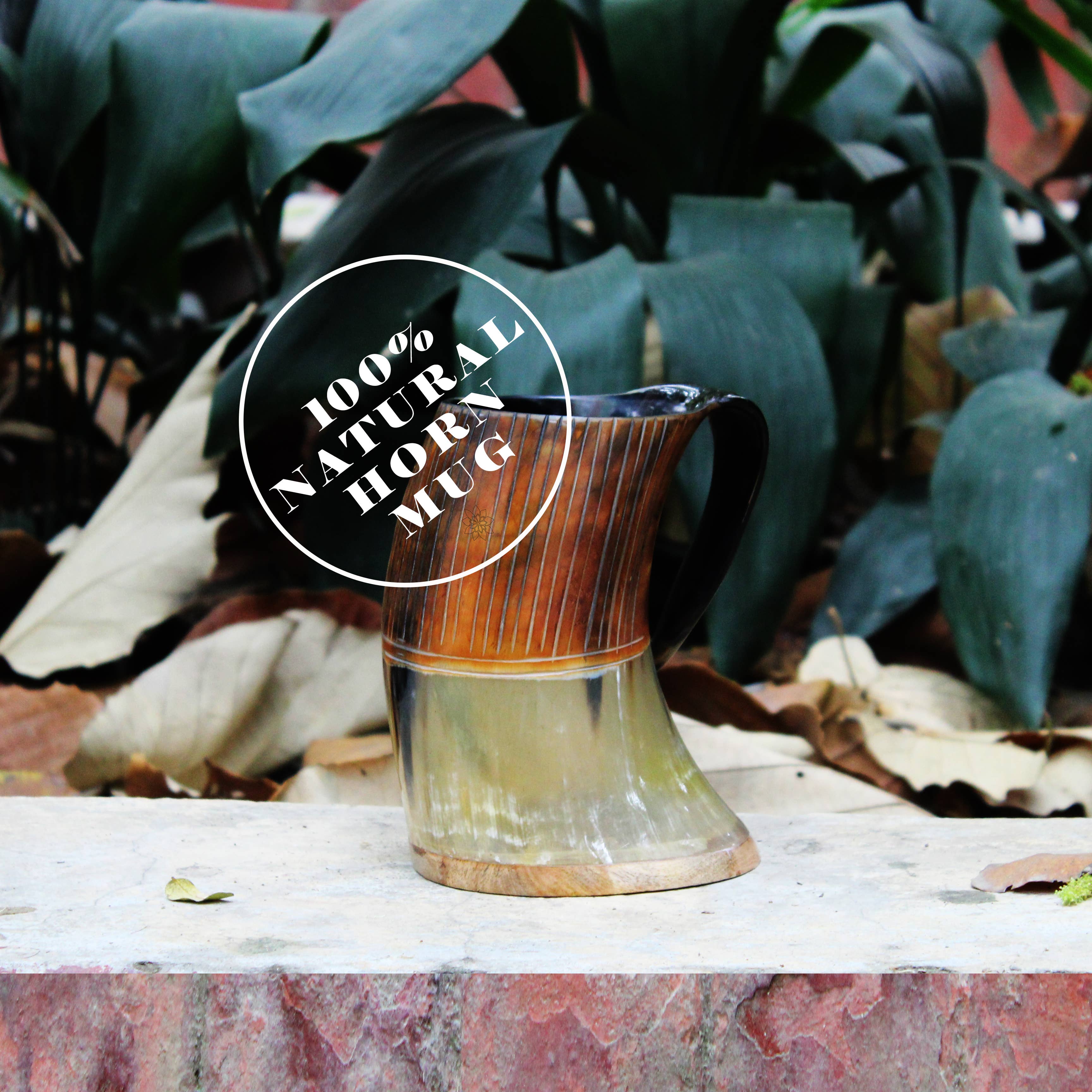 KANGURAH - Wholesale Coffee Mug - Viking Horn mug ,Norse drinking horn , Horn tankard, 1