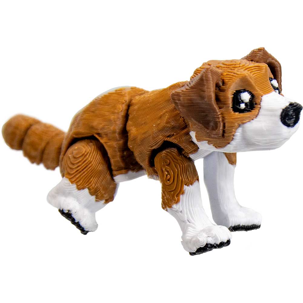 Kheops International - Wholesale Fidget Toy - Kids - 3D Printed Fidget Spirit Animal - Dog Ast'd Designs (Each)2