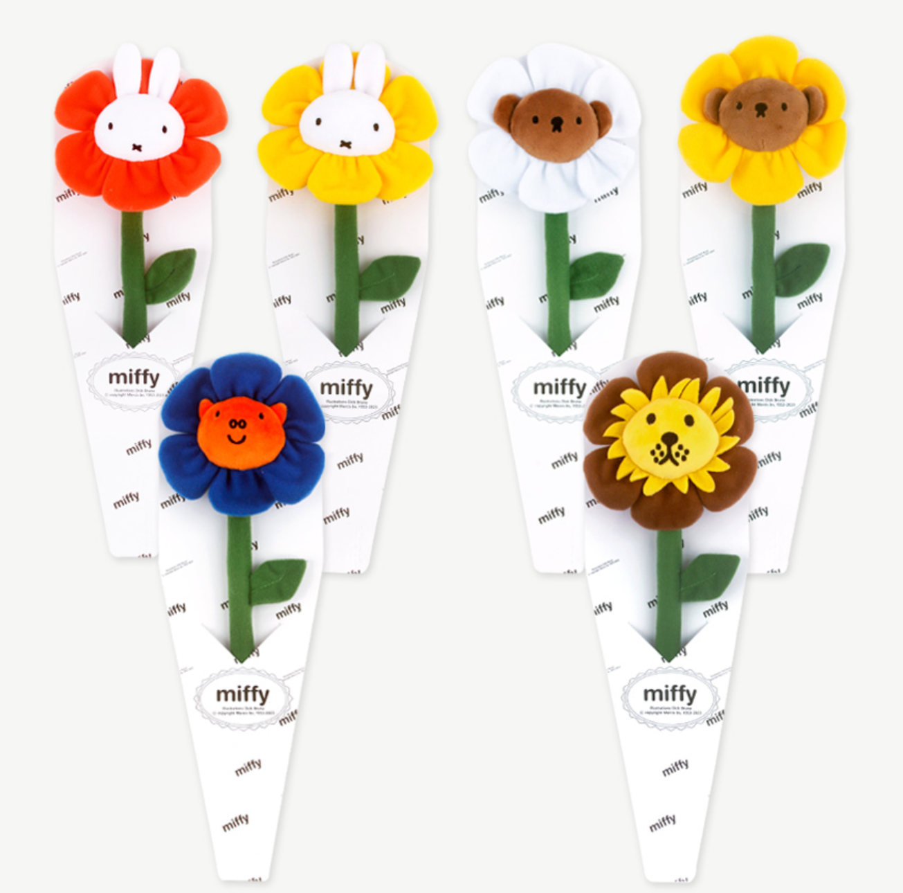 K-Wonderland – wholesale Artificial flowers – Miffy Endless Fabric Flower- Birthday Gift, Home Deco12