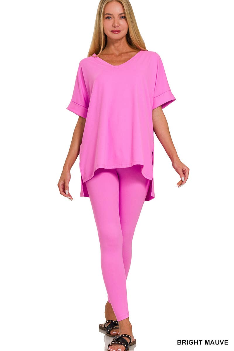 42POPS – wholesale Mjukisset – Dam – .Tunika & Leggings 2-delarsset48