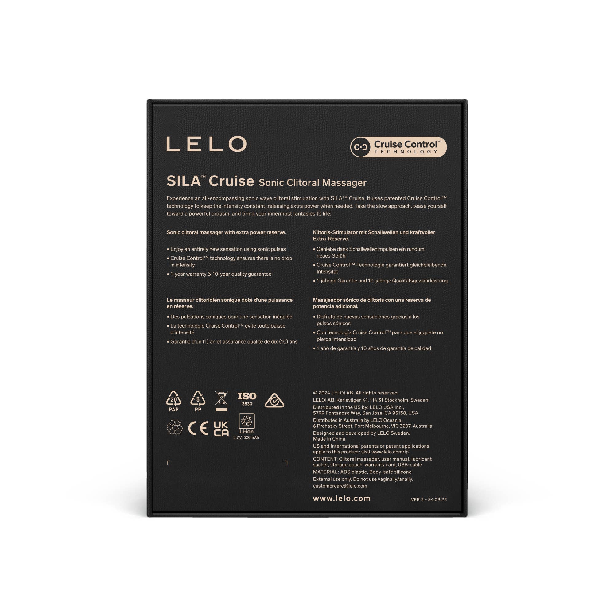 LELO - Wholesale Sex Toy - Sila Clit Sucking Vibrator Sex Toy9