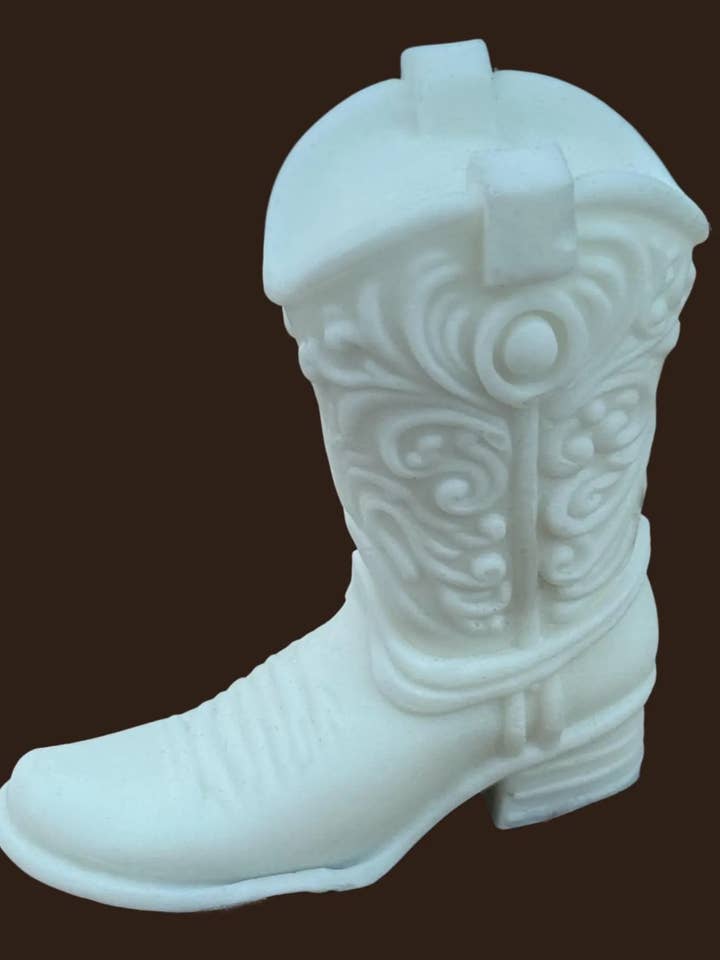 Cowboy Boot Goat Milk Soap, Unscented Goat Milk Soap Bar for wholesale by Namaste Home