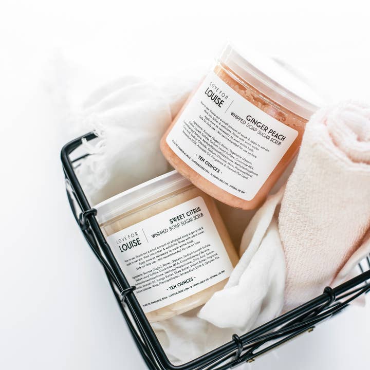 8 oz Whipped Sugar Scrub (Case of 6) for wholesale by Butter Depot