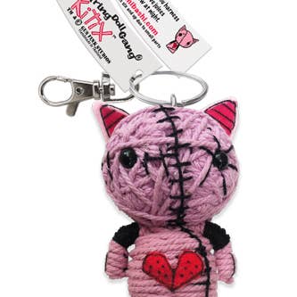 Kamibashi - Wholesale Keychain - Unisex - Kitix String Doll Keychain
