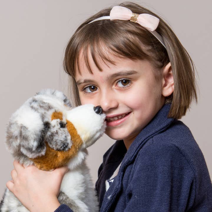 Teddy Hermann – wholesale Stuffed/plush toy – Kids & baby – Australian Shepherd 30 cm - plush toy - soft toy