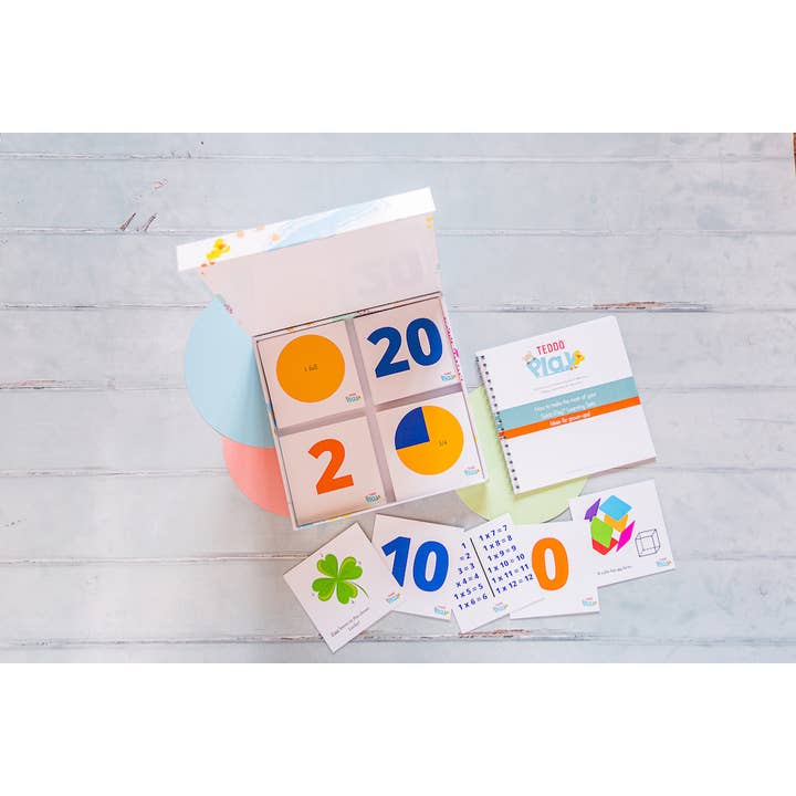 Teddo Play – Großhandel Lernkarten – Kind & Baby – Multi-Bundle mit 13 Lernsets Lernspiele für Kinder18