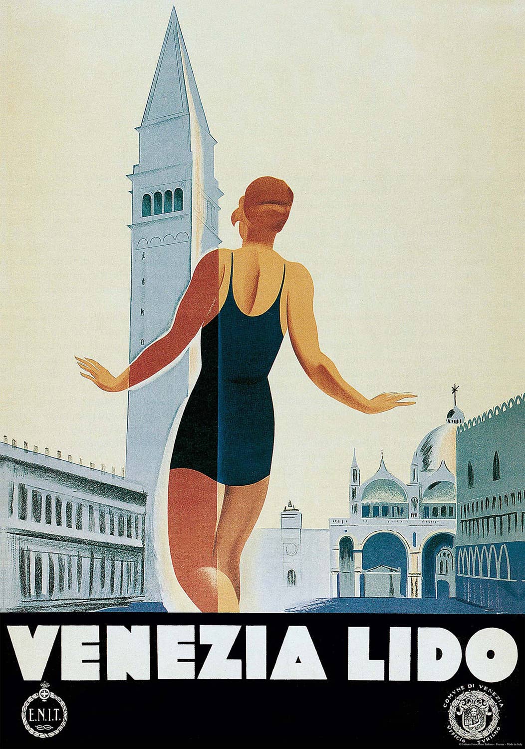 San Lorenzo Design - Wholesale Poster - Vintage Art Posters, Instituto Fotochromo Italiano, Classic105