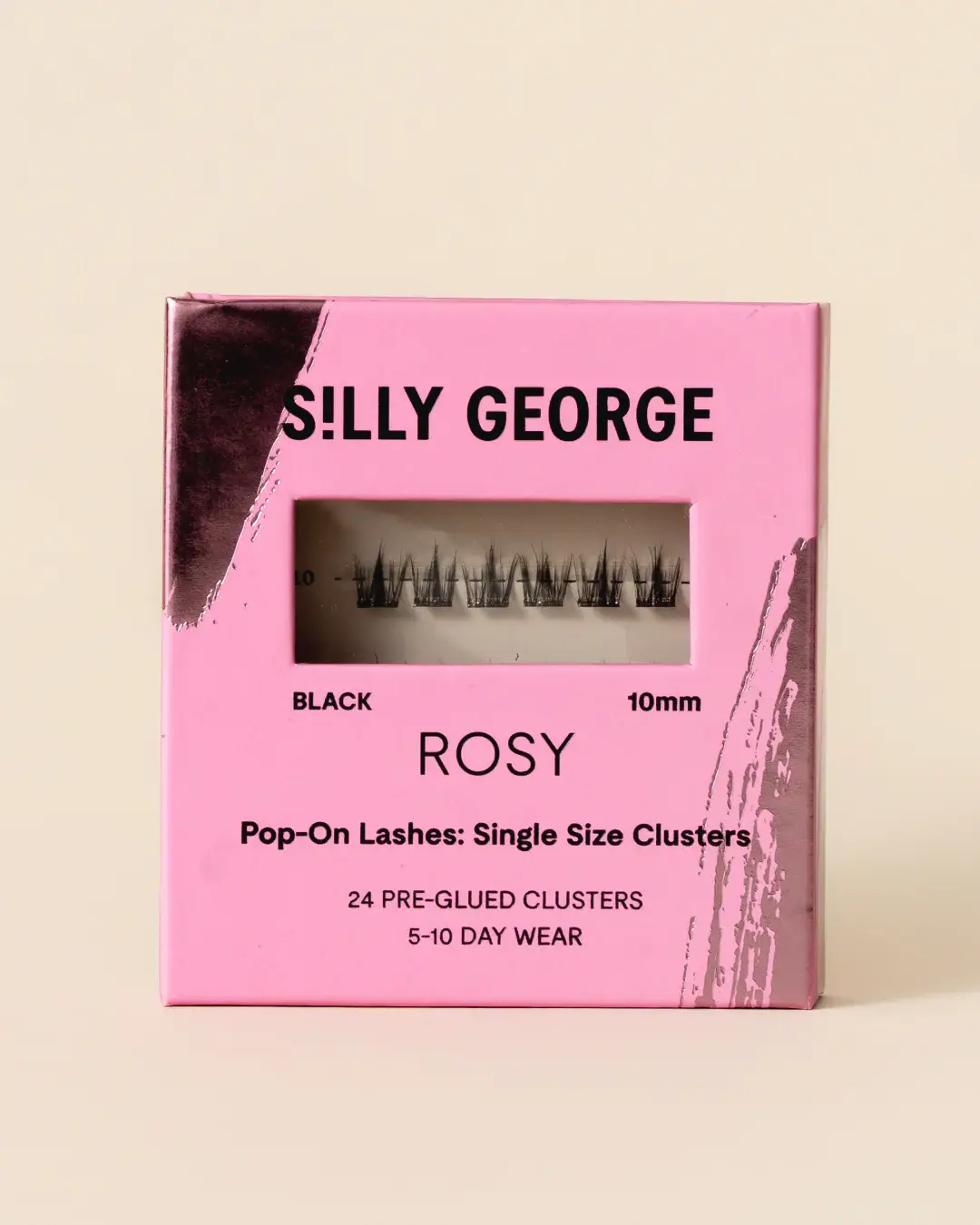 Silly George - Wholesale False/Fake Eyelashes - Pop-On Lashes™ Single Size
12